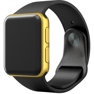 ZenSync Ultra Smartwatch • GPS + Cellular • 41mm • Black & Gold