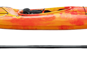 Perception Sunset Kayak With Paddles