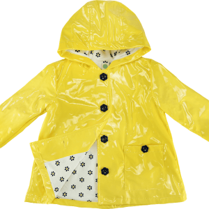 RainPro Yellow Polyester Raincoat
