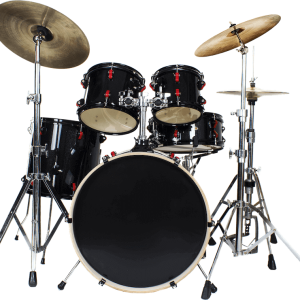 Zango Full Size Adult Drum Set With Batter Heads