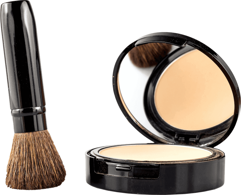Avanti Pressed Powder Makeup with Mirror and Brush