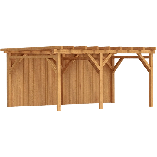 Carport Wooden Garage 836×630 cm