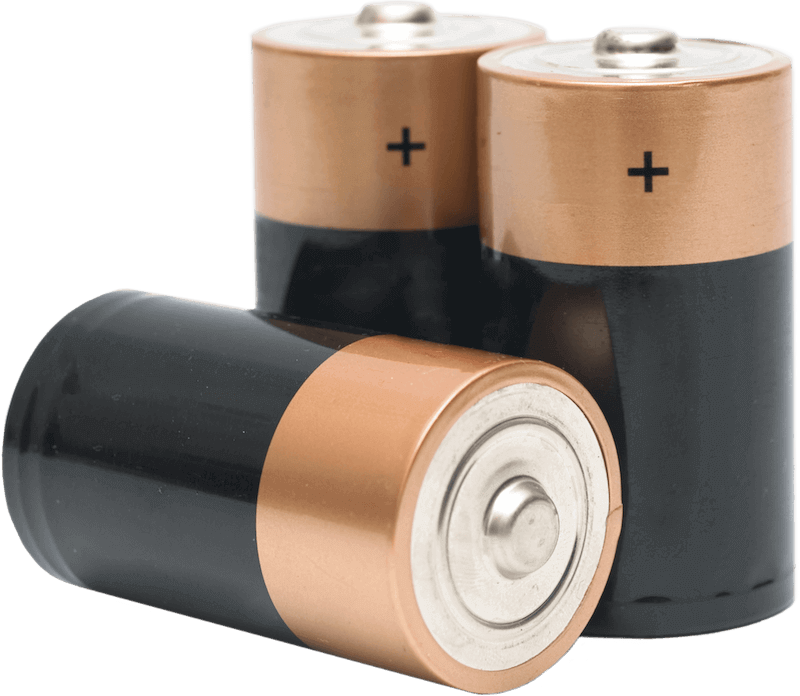 ExEll Long Lasting Power D Batteries