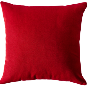 RubyLuxe Red Decorative Pillow