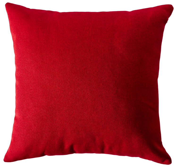 RubyLuxe Red Decorative Pillow