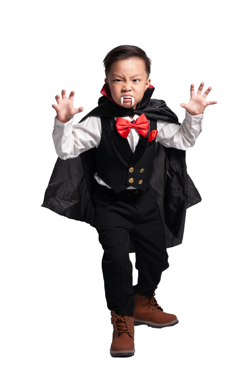Nocturna Elegance Kids Vampire Costume