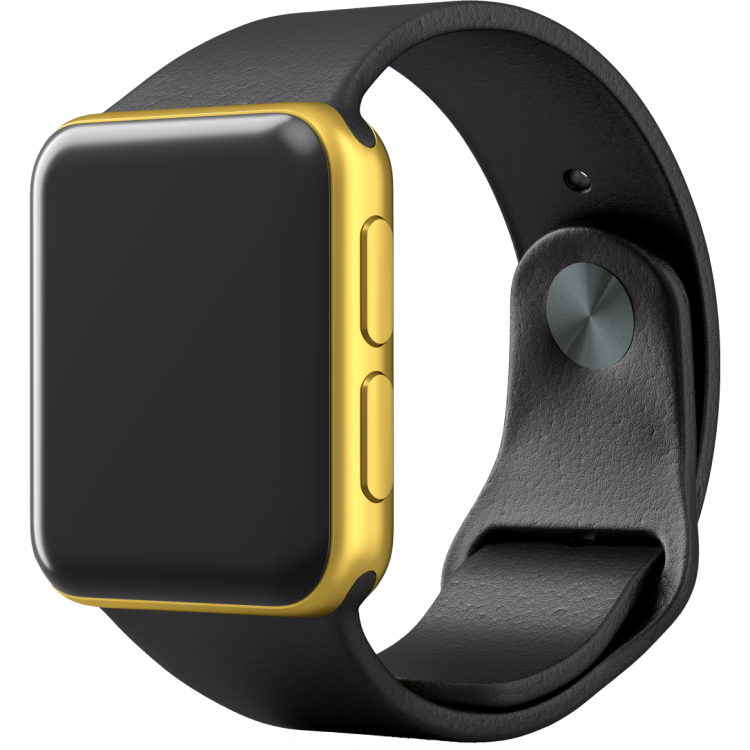 ZenSync Ultra Smartwatch • GPS • 45mm • Black & Gold