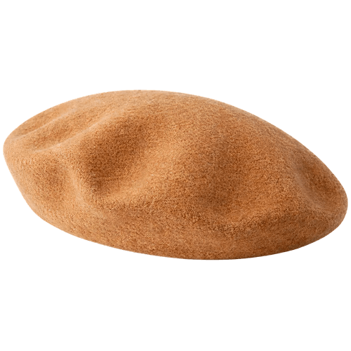 Camel Felt Beret