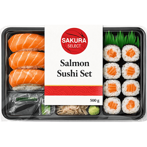 Salmon Sushi Set